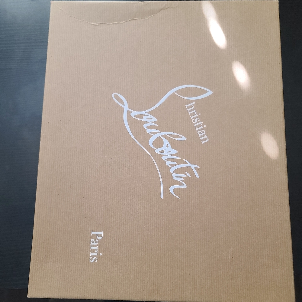 Empty Christian louboutin box 2 bags